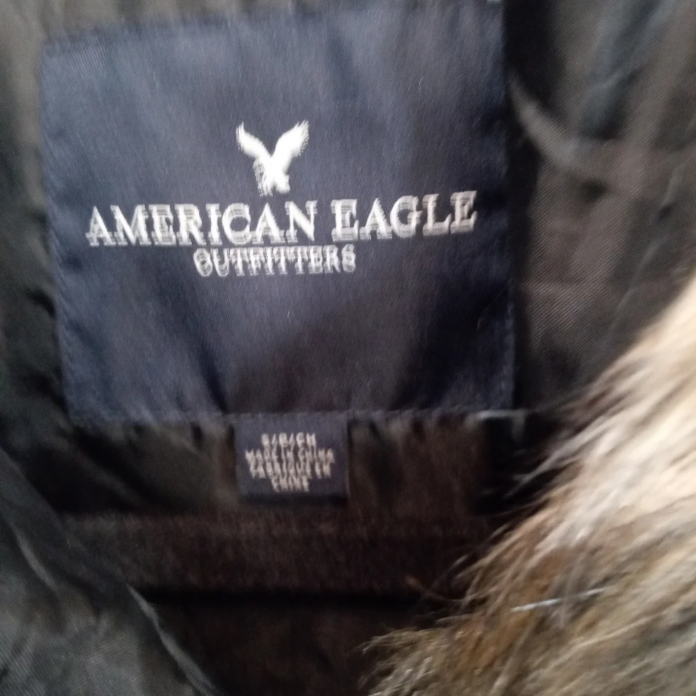 American Eagle fur vest - Picture 2 of 2